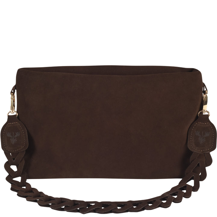 Handtasche GRACE -Dunkelbraun-