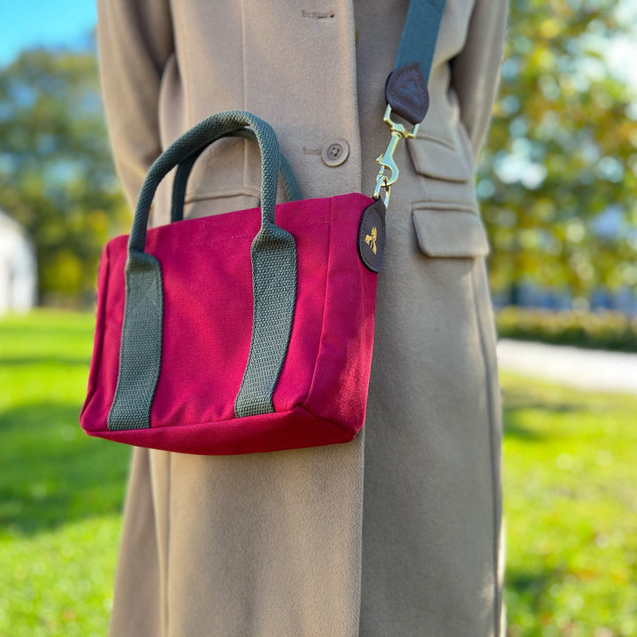 MINI Bag BORDEAUX & Khaki